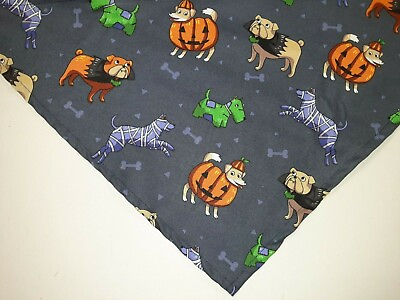 Dog Bandana Scarf Tie On Halloween Dogs in Costumes M L $5.99