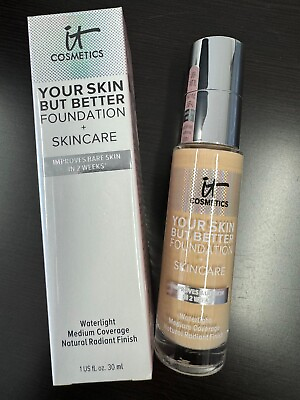 #ad IT COSMETICS YOUR SKIN BUT BETTER FOUNDATION SKINCARE 22 Light Neutral 30 ml $15.99