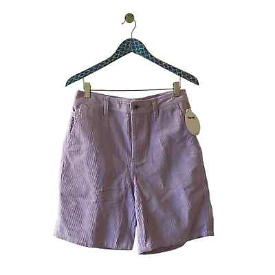 #ad PATERSON Made For Play Lavender Corduroy Cotton Shorts Waist 30 $35.00