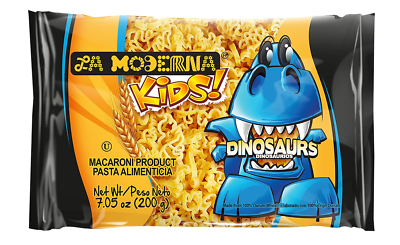 #ad Kids Dinosaur Pasta Noodles Durum Wheat Protein Fiber Vitamins 7 Oz Pack $25.51