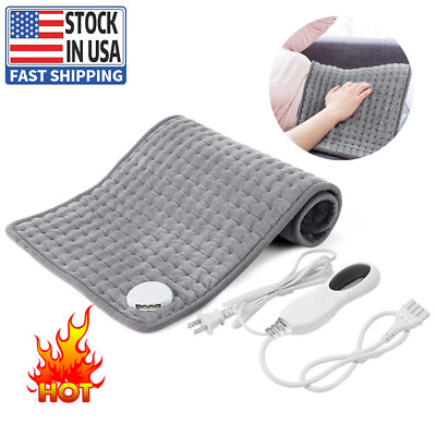#ad 24quot; 40quot; Electric Heating Heating Pad 10 Heat Levels For Back Pain Cramps Relief $26.22