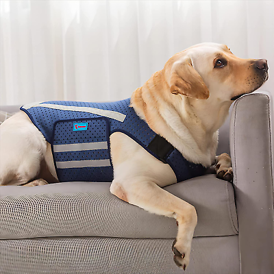 #ad Dog Anxiety Vest Comfort Dog Anxiety Relief Jacket Breathable Shirts for Dogs $31.88