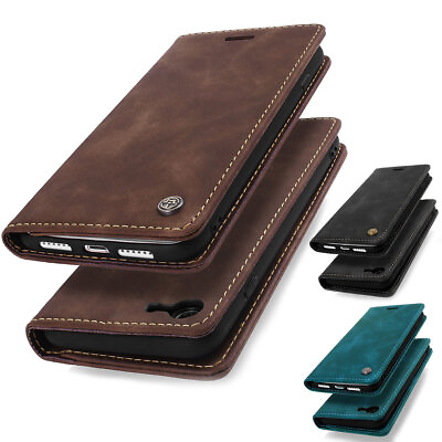 #ad For iPhone SE 2020 SE 2022 3rd Gen Case Wallet Leather Magnetic Flip Stand Cover $12.99