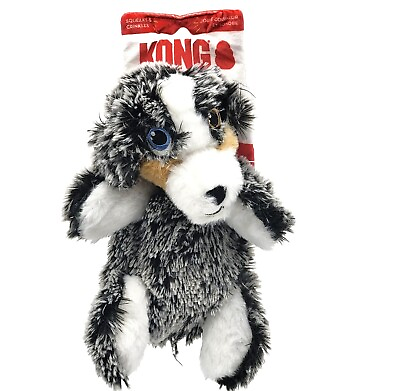 #ad KONG Comfort Pups Ozzie Medium Plush Squeaky Crinkly Packaging Dog Toy $14.89