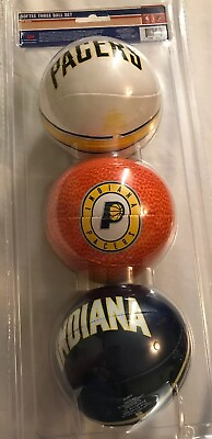#ad Indiana Pacers Softee Basketball Set Soft $8.50