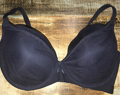 #ad MAIDEN FORM DARK BLUE NEW WITHOUT TAGS 36dd UNDERWIRE BRA TWO HOOKS $10.97