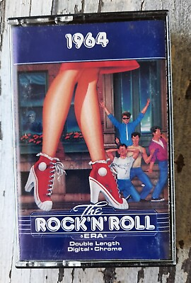 #ad The Rock#x27;N#x27;Roll Era 1964 Double Length Digital Chrome Cassette Tape $9.99