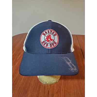 #ad Boston Red Sox #x27;47 Brand Double Play Flex MLB Baseball Cap S M Flexfit Sweatband $12.34