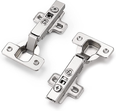 #ad CHR093 105 Degree Soft Closing European Full Overlay Concealed Hinge with Mounti $16.64