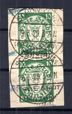#ad Gdansk 194 Stamp Schönbaum Postmarked Luxury Letter Piece B2742 AU $17.40