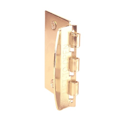 #ad Prime Line U 9887 Flip Action Door Lock €“ Reversible Brass Privacy Lock with $10.85