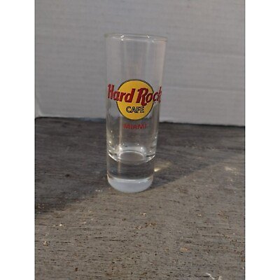 #ad Miami 4quot; Hard Rock Cafe Shot Glass $11.89