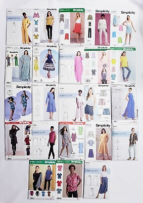 #ad Simplicity UNCUT Misses Sewing Patterns PICK amp; CHOOSE Mixed Variety Discounts $3.79