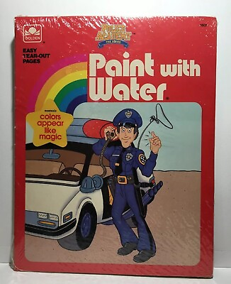 #ad 1990 VINTAGE TWIN PACK Golden Paint W Water Police Academy amp; B IS For Bunny Book $9.99