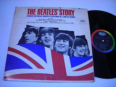 #ad The Beatles#x27; Story 1964 Double Mono LP VG $32.99