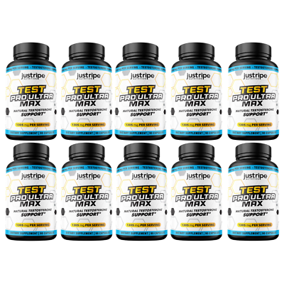 #ad 10 Pack Test Pro Ultra Max Mens Supplement 90 Capsules $159.00