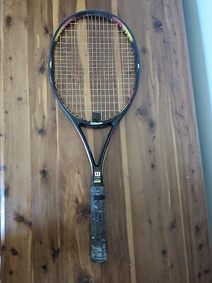#ad Wilson Pro Staff Midsize PWS Tennis Racquet made with Kevlar Graphite 4 1 2 $69.00
