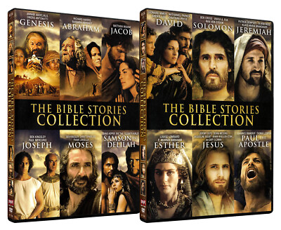 #ad The Bible Stories Collection 12 DVD Set Box New DVD $54.99