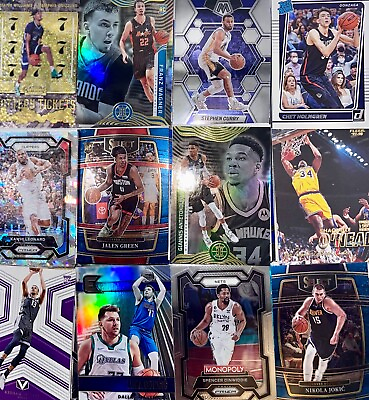 #ad NBA Cards Team Lots 25 Cards Pick Your Team💥 Prizm Rookies Inserts And More🏀 $5.99