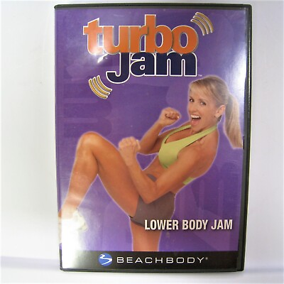 #ad TURBO JAM WORKOUT DVD by BEACHBODY LOWER BODY JAM FEATURING CHARLENE JOHNSON $9.88