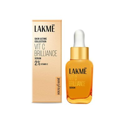 #ad Lakme 9To5 2% Active Vitamin C Serum Face Serum for Bright 15 ml each pack 2 $22.91