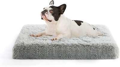 #ad Small Dog Bed Orthopedic Egg Crate Foam Dog Bed with Removable Washable Cover $38.99