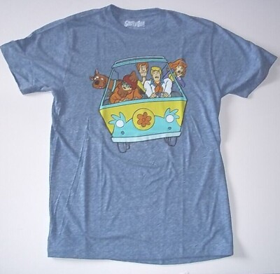 #ad Scooby Doo Characters In Van Mens Adult Unisex T Shirt Available in Med $15.99
