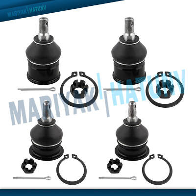 #ad Front Upper Lower Ball Joints Suspension Set For 1992 1998 1999 2000 Honda Civic $26.80