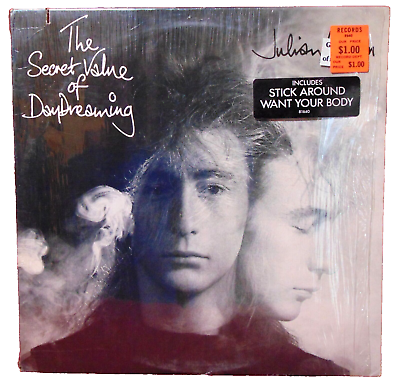#ad Julian Lennon–The Secret Value Of Daydreaming 1986 Atlantic Vinyl LP EX F Ship $19.99