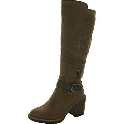 #ad Sun Stone Womens Viviaan Zipper Buckle Knee High Boots Shoes BHFO 0871 $14.99