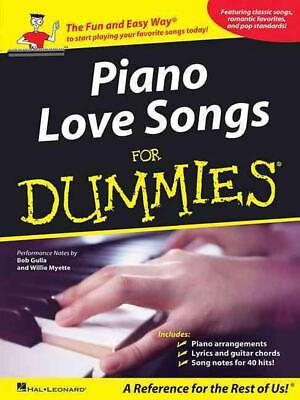 #ad Piano Love Songs for Dummies English Paperback Book $37.91