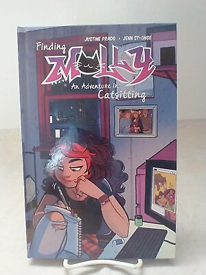 #ad Finding Molly: An Adventure in Catsitting Hardcover Justine Prado New Emet Comic $20.23
