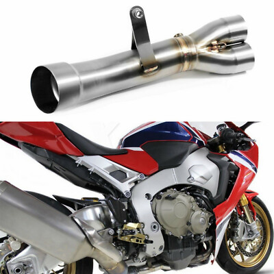 #ad For Honda CBR1000 RR CBR1000RR ABS SP Motorcycle Exhaust Muffler Mid Link Pipe $74.25