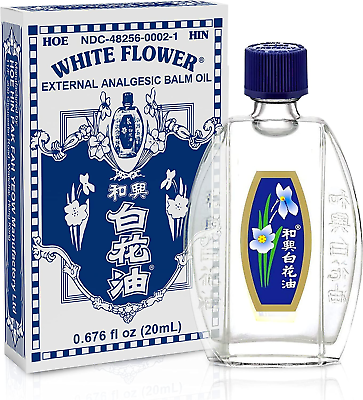 #ad White Flower External Analgesic Balm Oil 20mL 0.676 Fl oz $13.75