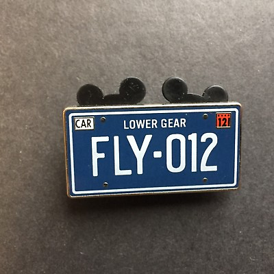 #ad WDI Cars Land Mystery Collection License Plate FLY 012 LE 200 Disney Pin 86374 $16.00