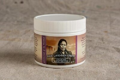 #ad Navajo Medicine Of The People Sage Lavender Cream Calming Moisturizer 2 oz $27.99