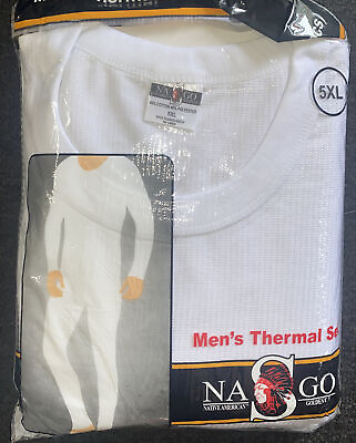 #ad Men#x27;s Thick Thermal Underwear Set 2PC Piece Top Bottom Long John Waffle New $25.00