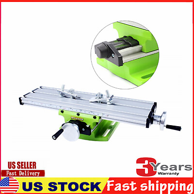 #ad Mini Milling Machine Bench Fixture Worktable X Y Cross Slide Table Drill Vise $39.00