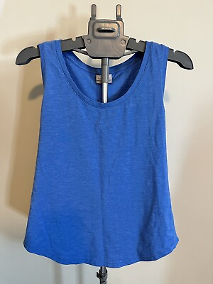 #ad Columbia Blue Tank Top Shirt Womens Size Small Good Condition $8.99
