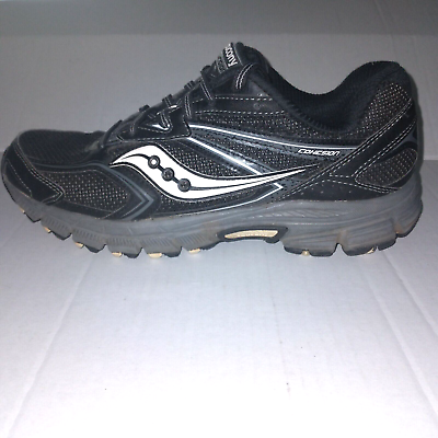 #ad Saucony Cohesion 9 Womens Shoes Size 8.5 Black Running Walking Athletic Sneakers $17.97