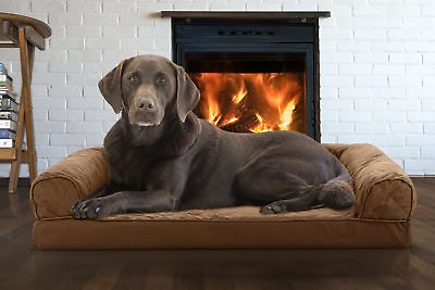 Big Dog Bed Sofa Large K9 Pet Warm Couch Orthopedic Cushion Removable Cover $67.17