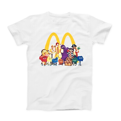 #ad 1990s McDonalds Squad T Shirt Adult Youth Toddler Printed Vintage Art T01 $18.00