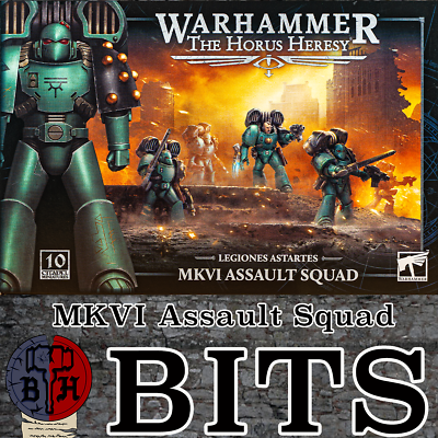 #ad Horus Heresy Mark 6 Space Marines MKVI Assault Squad BITS Warhammer 40k 30k $1.15