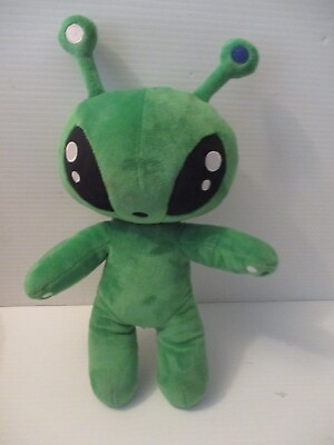 #ad Ikea Original Soft Toy Green Alien Plush Stuffed Animal Toys New 13 inches $12.00