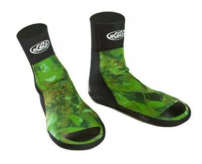 #ad JBL Camouflage Nylon Coated Spearfishing Socks with Traction Grip in 3mm Large $14.98