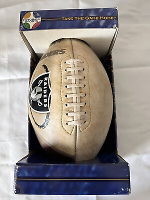#ad Vintage NFL Take the Game Home OAKLAND RAIDERS Limited Edition Series M Football $24.99