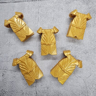 #ad 5pack Golden Yellow Elf Armor Blocks Accessories for Minifigures LOTR Ga4b499 $3.95