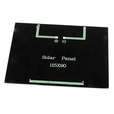 #ad 1.5W 12V Solar Panel DIY Small Cell Battery Module Epoxy Charger Welding Wire $9.77