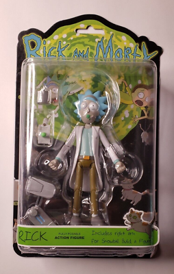 #ad 2017 Funko Rick and Morty Articulating Posable Rick Action Figure 12924 $27.99