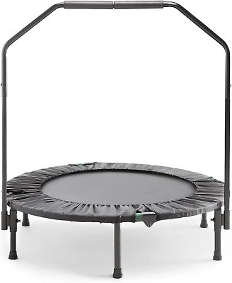 #ad Trampoline Cardio Trainer with Handle ASG40 Black $139.99